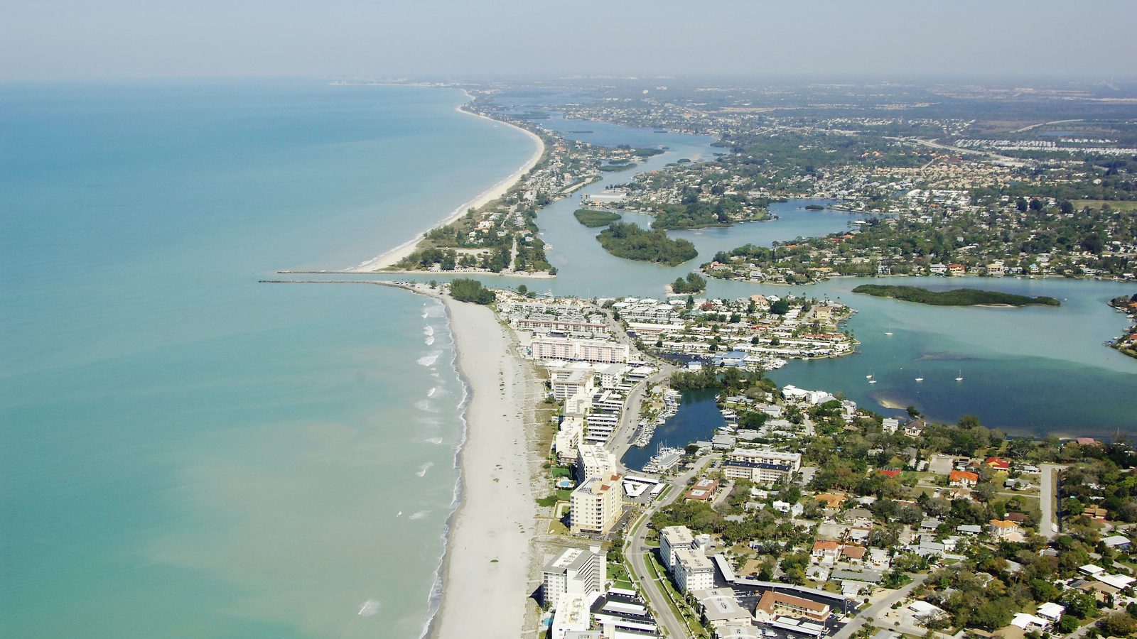 Downtown Venice, Florida on the Gulf Coast